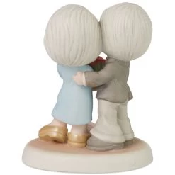 Precious Moments Fifty Golden Years Together Figurine, 5.1" -Decor Home Shop Precious Moments 50th Anniversary Figurine 223019 03