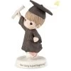 Precious Moments Graduation Boy Figurine, 6.5" 1 Precious Moments Graduation Boy Figurine, 6.5" -Decor Home Shop Precious Moments Graduation Boy Figurine 193007 01