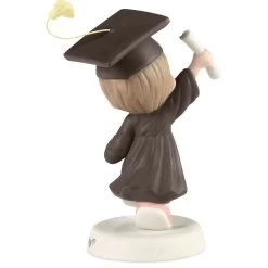 Precious Moments Graduation Boy Figurine, 6.5" -Decor Home Shop Precious Moments Graduation Boy Figurine 193007 04
