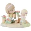 Precious Moments A Mother’s Love Makes A Garden Grow Figurine, 4.4" 2 Precious Moments A Mother’s Love Makes A Garden Grow Figurine, 4.4" -Decor Home Shop Precious Moments Mother and Daughter Gardening Figurine 223010 01