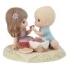 Precious Moments Every Day With You Is A Picnic Couple Figurine, 4.02" -Decor Home Shop Precious Moments Picnic Couple Figurine 212004 01