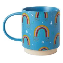 Hallmark Rainbows Mug, 16 Oz. -Decor Home Shop Rainbows Ceramic Mug 1MUG3544 02