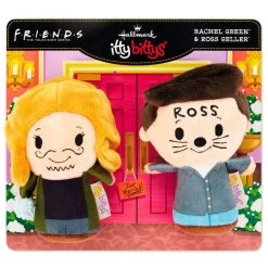 Hallmark Itty Bittys® Friends Ross And Rachel Plush, Set Of 2 -Decor Home Shop Ross and Rachel Plush Friends itty bittys 1KDD2070 03