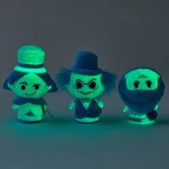 Hallmark Itty Bittys® Disney The Haunted Mansion Ghosts Glow-in-the-Dark Plush, Set Of 3 -Decor Home Shop Set of 3 Haunted Mansion Ghosts Plush itty bittys 1KHW1028 04