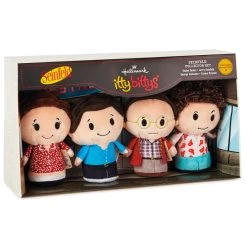 Hallmark Itty Bittys® Seinfeld Collector Set Plush, Set Of 4 -Decor Home Shop Set of 4 Seinfeld Plush itty bittys 1KDD2083 03