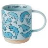 Hallmark All-Porpoise Funny Mug, 16 Oz. -Decor Home Shop Shoebox AllPorpoise Mug Funny Coffee Cup 1MUG3521 01