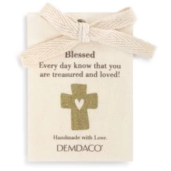 Small Blessing Giving Bear Stuffed Animal, 8.5" -Decor Home Shop Small Blessing Giving Bear Stuffed Animal 5004701313 02