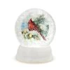 Demdaco Snow Frosted Cardinal Snow Globe With Light, 6" H -Decor Home Shop Snow Frosted Cardinal LightUp Snow Globe 2020220256 01