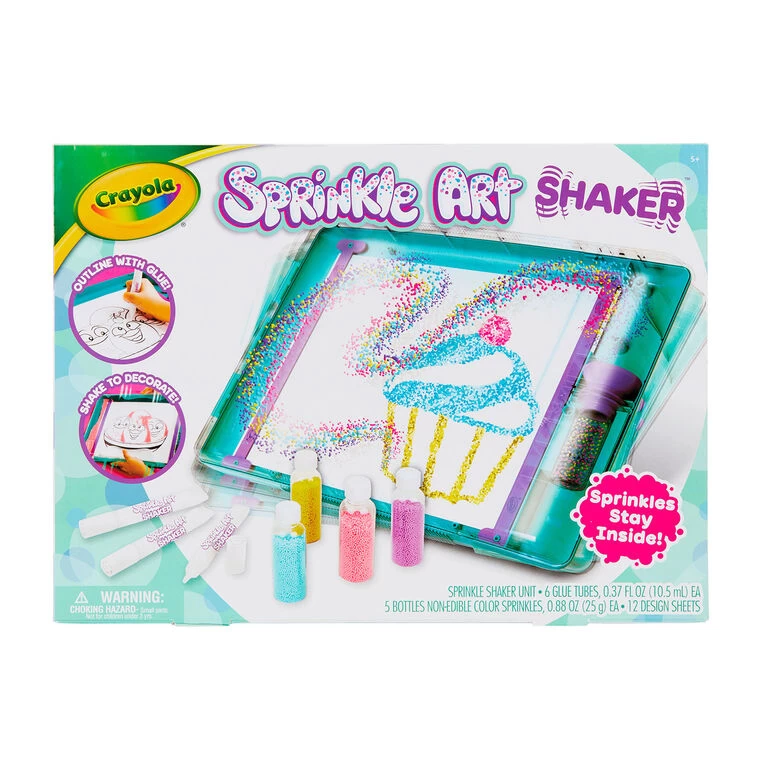 Crayola® Sprinkle Art Shaker Set 3 Crayola® Sprinkle Art Shaker Set