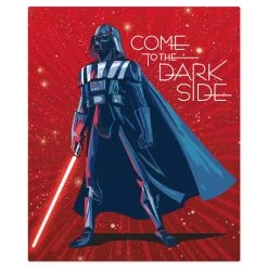 Hallmark Star Wars™ Darth Vader™ Dark Side Blanket -Decor Home Shop Star Wars Darth Vader Dark Side Fleece Blanket 1SHP2159 03