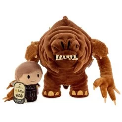 Hallmark Itty Bittys® Star Wars: Return Of The Jedi™ Luke Skywalker™ And Rancor™ Plush Collector Set Of 2 -Decor Home Shop Star Wars Luke Skywalker and Rancor Plush itty bittys 1KDD2137 06