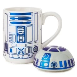 Hallmark Star Wars™ R2-D2™ Mug With Sound, 14 Oz. -Decor Home Shop Star Wars R2D2 Ceramic Mug With Sound Effects Lid 1SHP2166 03
