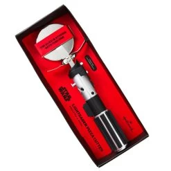 Hallmark Star Wars™ Lightsaber™ Pizza Cutter With Sound -Decor Home Shop Star Wars Vader Lightsaber Pizza Cutter With Sound 1SHP2165 02