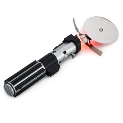 Hallmark Star Wars™ Lightsaber™ Pizza Cutter With Sound -Decor Home Shop Star Wars Vader Lightsaber Pizza Cutter With Sound 1SHP2165 03