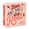 Hallmark Stop And Smell The Rosé: 20 Coasters Celebrating Friends (And Wine) Book -Decor Home Shop Stop and Smell the Ros Book With Coasters 1BOK1574 01