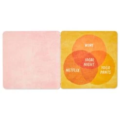 Hallmark Stop And Smell The Rosé: 20 Coasters Celebrating Friends (And Wine) Book -Decor Home Shop Stop and Smell the Ros Book With Coasters 1BOK1574 03