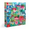 Eeboo Swedish Fishing Village 1000-Piece Jigsaw Puzzle -Decor Home Shop Swedish Fishing Village 1000Piece Jigsaw Puzzle PZTSWD 01