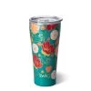 Swig Fire Poppy Stainless Steel Tumbler, 32 Oz. -Decor Home Shop Swig Fire Poppy Stainless Steel Tumbler 32 oz. S102C32FP 01