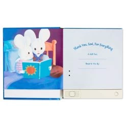 Hallmark Thank You, God, For Everything: A Bedtime Prayer Recordable Storybook -Decor Home Shop Thank You God Bedtime Prayer Recordable Storybook 1KOB1235 03