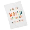 Hallmark To Do List: World Domination Tea Towel -Decor Home Shop To Do List World Domination Tea Towel 1BRW3224 01
