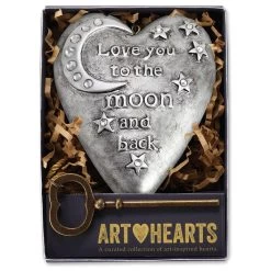 To The Moon Art Heart Sculpture, 4" 9 To The Moon Art Heart Sculpture, 4" -Decor Home Shop To the Moon Art Heart Sculpture 4 root 1003480047 1003480047 1470 4.jpg Source Image