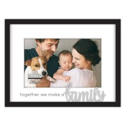 Malden Together We Make A Family Wood Picture Frame, 4x6