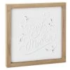 Hallmark Tough As A Mother Wood And Ceramic Embossed Quote Sign -Decor Home Shop Tough as a Mother Wood and Ceramic Quote Sign 1SNN1034 01