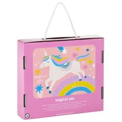 Hallmark Magical You 48-Piece Floor Puzzle -Decor Home Shop Unicorn and Rainbow 48Piece Kids Floor Jigsaw Puzzle 1PUZ1435 03