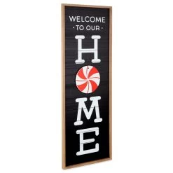 Hallmark Welcome Home Front Porch Sign With Seasonal Decorations, 16.5x47.25 -Decor Home Shop Welcome Home Front Porch Decor With Seasonal Decorations 1SNN1083 03