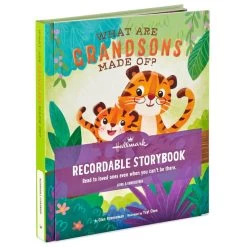 Hallmark What Are Grandsons Made Of? Recordable Storybook -Decor Home Shop What Are Grandsons Made Of Recordable Storybook 1KOB1230 05