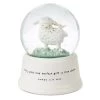 Hallmark Little Lamb Musical Snow Globe -Decor Home Shop White Lamb in Flowers and Grass Water Globe 1BBY4723 01