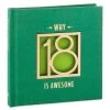 Hallmark Why 18 Is Awesome Book 1 Hallmark Why 18 Is Awesome Book -Decor Home Shop Why 18 Is Awesome Gift Book 1BOK1451 01