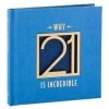 Hallmark Why 21 Is Incredible Book -Decor Home Shop Why 21 Is Incredible Gift Book 1BOK1452 01