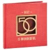 Hallmark Why 50 Is Wonderful Book 2 Hallmark Why 50 Is Wonderful Book -Decor Home Shop Why 50 Is Wonderful Gift Book 1BOK1447 01