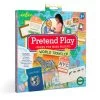 Eeboo World Traveler Pretend Play Set -Decor Home Shop World Traveler Pretend Play Set IMPTR2 01