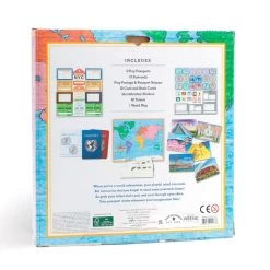 Eeboo World Traveler Pretend Play Set -Decor Home Shop World Traveler Pretend Play Set IMPTR2 03