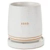 Hallmark XOXO Ceramic Planter -Decor Home Shop XOXO Ceramic Planter 1ERL1190 01