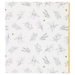 Hallmark Yellow Honeycomb Recipe Organizer Book -Decor Home Shop Yellow Honeycomb Recipe Organizer Book 1TOG1031 04