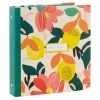 Hallmark Bright Citrus Customizable Recipe Organizer Book -Decor Home Shop Yellow Pink Lemon Floral 3Ring Recipe Book 1TOG1033 01