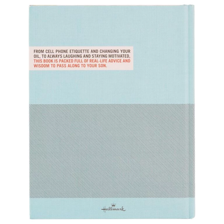 Hallmark Advice For My Son Gift Book 4 Hallmark Advice For My Son Gift Book - Image 2