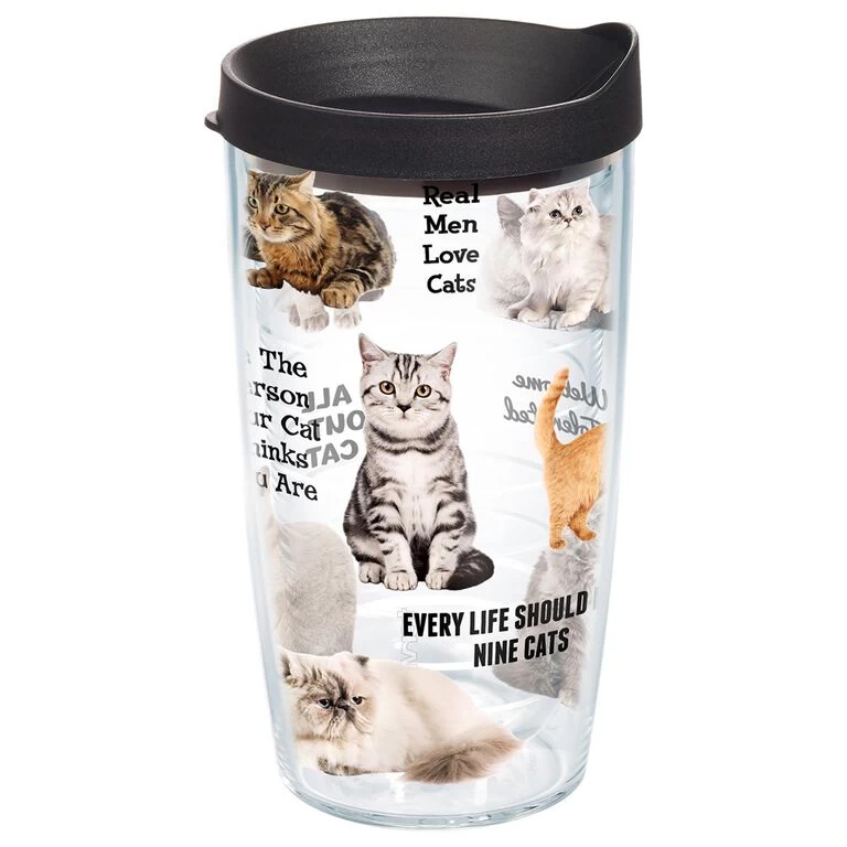 Tervis® Cat Sayings Tumbler, 16 Oz. 3 Tervis® Cat Sayings Tumbler, 16 Oz.